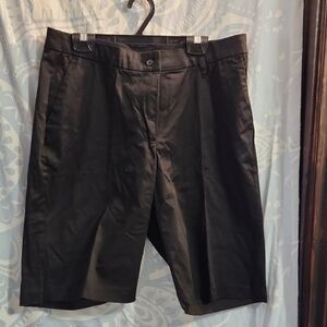 Women's Black Bermuda Shorts